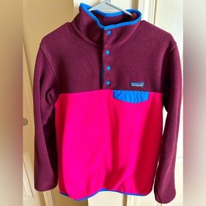 Patagonia Synchilla Fleece Button Up- Pink